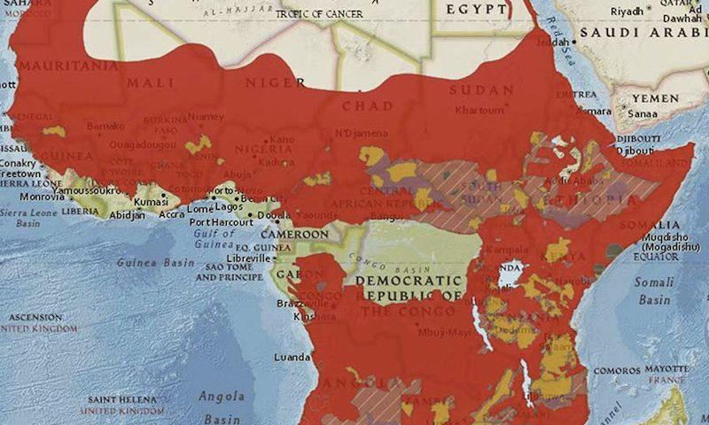 IUCN Lion Map